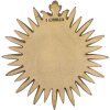 Clayre & Eef 6PR4134 Decorazione da parete Ø 25x2 cm Colore oro