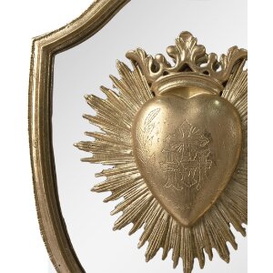 Clayre & Eef 6PR4135 Decorazione da parete 25x3x30 cm...