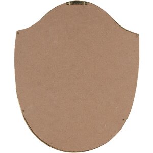 Clayre & Eef 6PR4135 Decorazione da parete 25x3x30 cm Colore oro