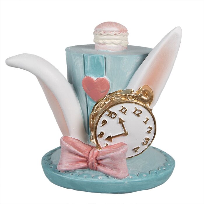 Clayre & Eef 6PR4154 Cappello decorativo blu 9x8x9 cm