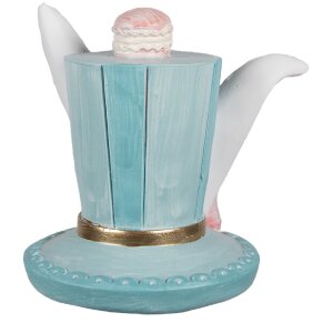 Clayre & Eef 6PR4154 Cappello decorativo blu 9x8x9 cm