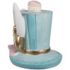 Clayre & Eef 6PR4154 Cappello decorativo blu 9x8x9 cm