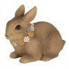 Clayre & Eef 6PR5011 Coniglio decorativo marrone 13x8x10 cm