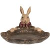 Clayre & Eef 6PR5013 Ciotola Coniglio 21x21x15 cm Marrone