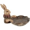 Clayre & Eef 6PR5013 Ciotola Coniglio 21x21x15 cm Marrone