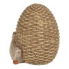 Clayre & Eef 6PR5026 Pollo decorativo dalluovo 9x8x10 cm Marrone Bianco