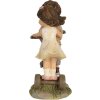 Clayre & Eef 6PR5027 Decorazione Bambini in bicicletta 10x6x14 cm Marrone