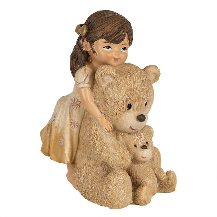 Clayre & Eef 6PR5030 Decorazione per bambini Marrone 9x7x12 cm