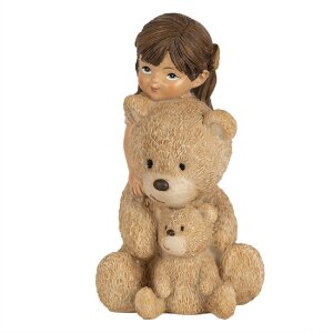 Clayre & Eef 6PR5030 Decorazione per bambini Marrone 9x7x12 cm