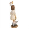 Clayre & Eef 6PR5031 Figura decorativa bambino Beige 9x6x18 cm
