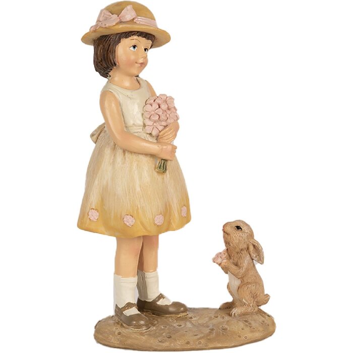 Clayre & Eef 6PR5034 Decorazione per bambini Beige 9x6x15 cm