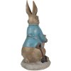 Clayre & Eef 6PR5038 Coniglio decorativo marrone blu 26x21x46 cm