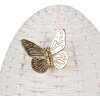 Clayre & Eef 6PR5041 Uovo decorativo 15x18x20 cm Bianco Design elegante