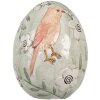 Clayre & Eef 6PR5043 Uovo decorativo verde Ø 10x13 cm - Decorazione pasquale
