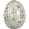 Clayre & Eef 6PR5043 Uovo decorativo verde Ø 10x13 cm - Decorazione pasquale