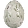Clayre & Eef 6PR5043 Uovo decorativo verde Ø 10x13 cm - Decorazione pasquale