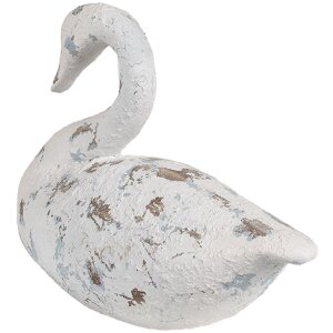 Clayre & Eef 6PR5055 Decorazione cigno 32x14x22cm...