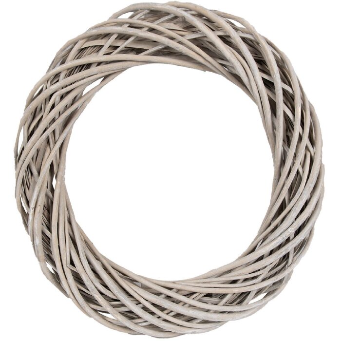 Clayre & Eef 6RO0600L Ghirlanda decorativa marrone Ø 50x9 cm Design elegante per la vostra casa