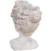 Clayre & Eef 6TE0499S Vaso da fiori grigio 14x14x22 cm