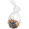 Clayre & Eef 6Y4664W Cestino bianco 16x12x33 cm - Pratico contenitore