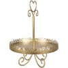 Clayre & Eef 6Y5411 Etagere color oro Ø 30x40 cm - Design elegante