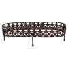 Clayre & Eef 6Y5430 Ciotola per animali marrone 43x18x12cm 2x500ml
