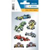 Adesivi HERMA DECOR auto da corsa 3 fogli