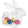Clayre & Eef 6Y5481M Cestino coniglio bianco 25x13x22 cm