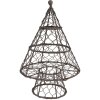 Clayre & Eef 6Y5484 Decorazione per albero di Natale marrone 21x33 cm