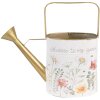 Clayre & Eef 6Y5491 Decorazione annaffiatoio bianco 34x12x32 cm
