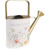 Clayre & Eef 6Y5491 Decorazione annaffiatoio bianco 34x12x32 cm