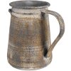 Clayre & Eef 6Y5495 Brocca decorativa Grigio 20x12x16 cm