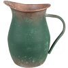 Clayre & Eef 6Y5500 Brocca decorativa verde 19x13x19 cm