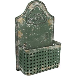 Clayre & Eef 6Y5502 Porta piante verde 29x13x45 cm