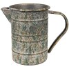 Clayre & Eef 6Y5505 Brocca decorativa Grigio 19x10x15 cm