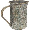Clayre & Eef 6Y5505 Brocca decorativa Grigio 19x10x15 cm