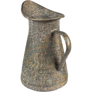 Clayre & Eef 6Y5506 Brocca decorativa Verde Oro...