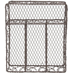 Clayre & Eef 6Y5527 Portaposate 31x25x7 cm Marrone