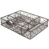 Clayre & Eef 6Y5527 Portaposate 31x25x7 cm Marrone