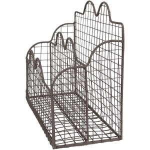 Clayre & Eef 6Y5530 Porta lettere marrone 27x12x22 cm...