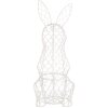 Clayre & Eef 6Y5535 Cestino coniglio bianco 12x14x39 cm