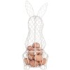 Clayre & Eef 6Y5535 Cestino coniglio bianco 12x14x39 cm