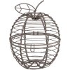 Clayre & Eef 6Y5542 Cestino marrone Ø 11x14 cm - Conservazione e decorazione