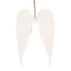 Clayre & Eef 6Y5554S Ali decorative bianche 14x9 cm