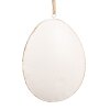 Clayre & Eef 6Y5582 Uovo decorativo da appendere Beige 10x2x8 cm Pasqua