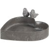 Clayre & Eef 6Y5583 Porta piante grigio 19x17x7 cm