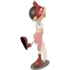 Clayre & Eef 6Y5596 Gnomo decorativo 40x15x55 cm Rosa - Grazioso accessorio da giardino