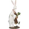 Clayre & Eef 6Y5597 Coniglio decorativo bianco 25x13x57 cm