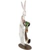 Clayre & Eef 6Y5597 Coniglio decorativo bianco 25x13x57 cm