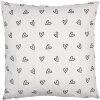 Clayre & Eef BSL22 Copricuscino bianco 45x45 cm - Elegante accessorio per la casa